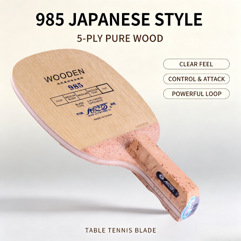 Table Tennis Paddle - YINHE 985 Japanese Penhold Table Tennis
