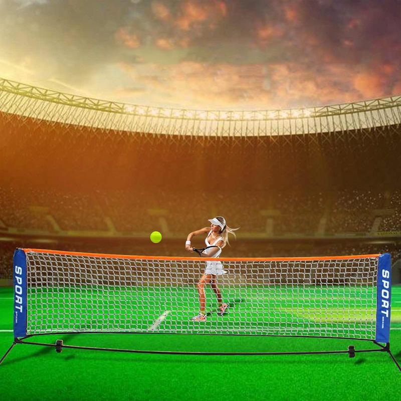 Sports Equipment Tennis - Badminton Net Adjustable Height Portable Sports