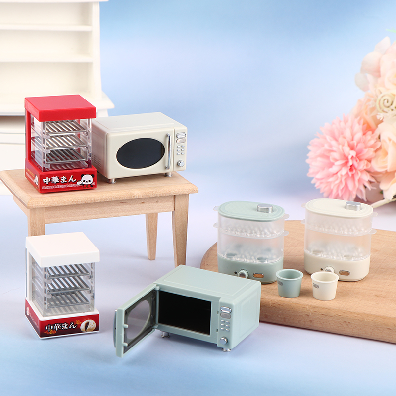 Sports Equipment Cabinet - 1:12 Dollhouse Miniature Micro-wave Oven Bread