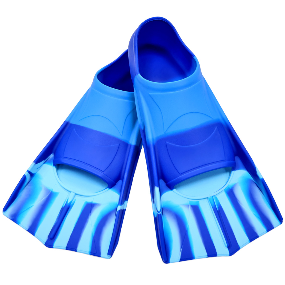 Swim Fin Short Blade - Silicone Swimming Flippers Snorkel Fins Short