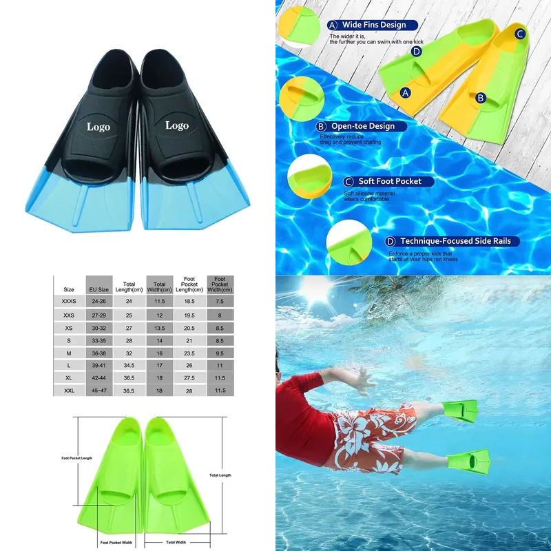Professional Short Blade Silic - огляд і ціна Swim Fin Short Blade