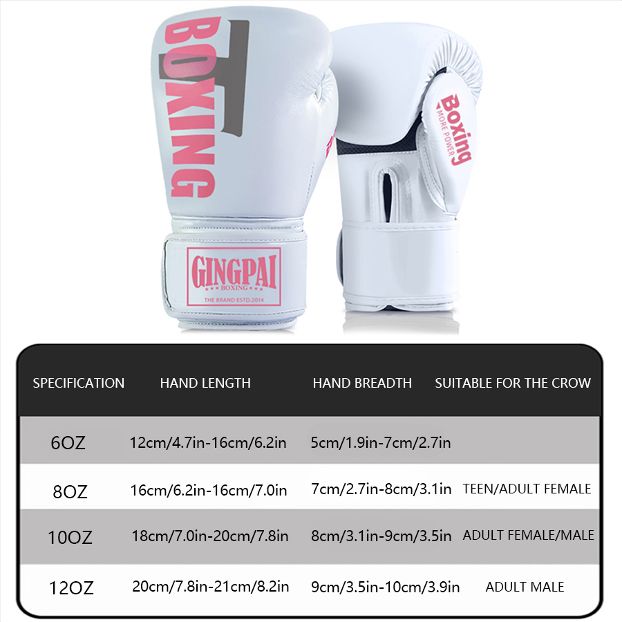 6-12oz Boxing gloves for adult - огляд і ціна Sports Equipment 5 Years Old