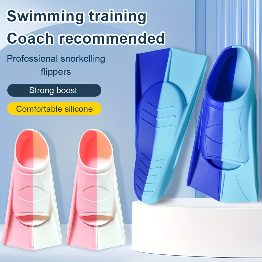 Silicone Swimming Fins Full Fo - огляд і ціна Swim Fin Short Blade