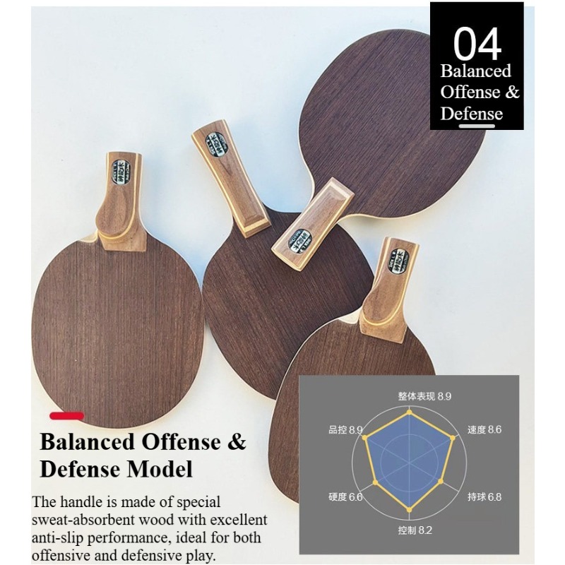 Chinese/Japanese Penhold Table - огляд і ціна Table Tennis Paddle