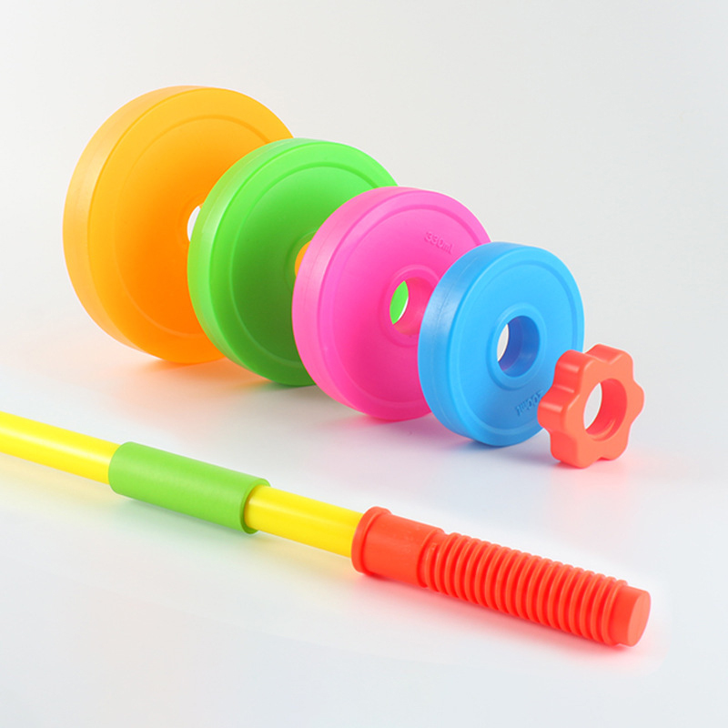Kids Adjustable Dumbbell Barbe - огляд і ціна Sports Equipment 5 Years Old