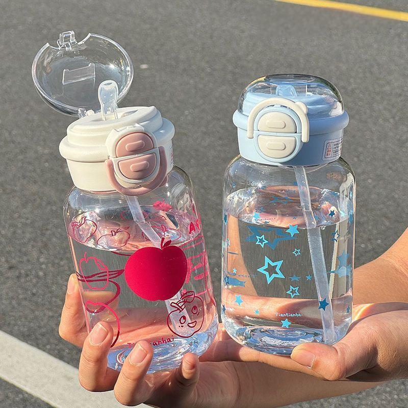 Cute Water Bottle with Straw P - огляд і ціна Sports Equipment 5 Years Old