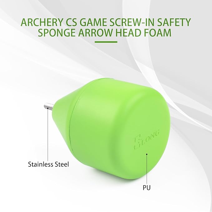6pcs Safety Foam PU Arrow Head - огляд і ціна Sports Equipment Archery