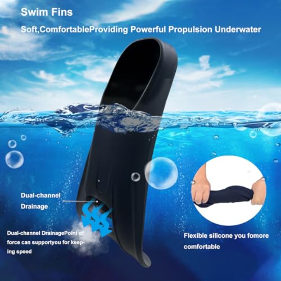 Swim Fins Adult Swim Training  - огляд і ціна Swim Fin Short Blade