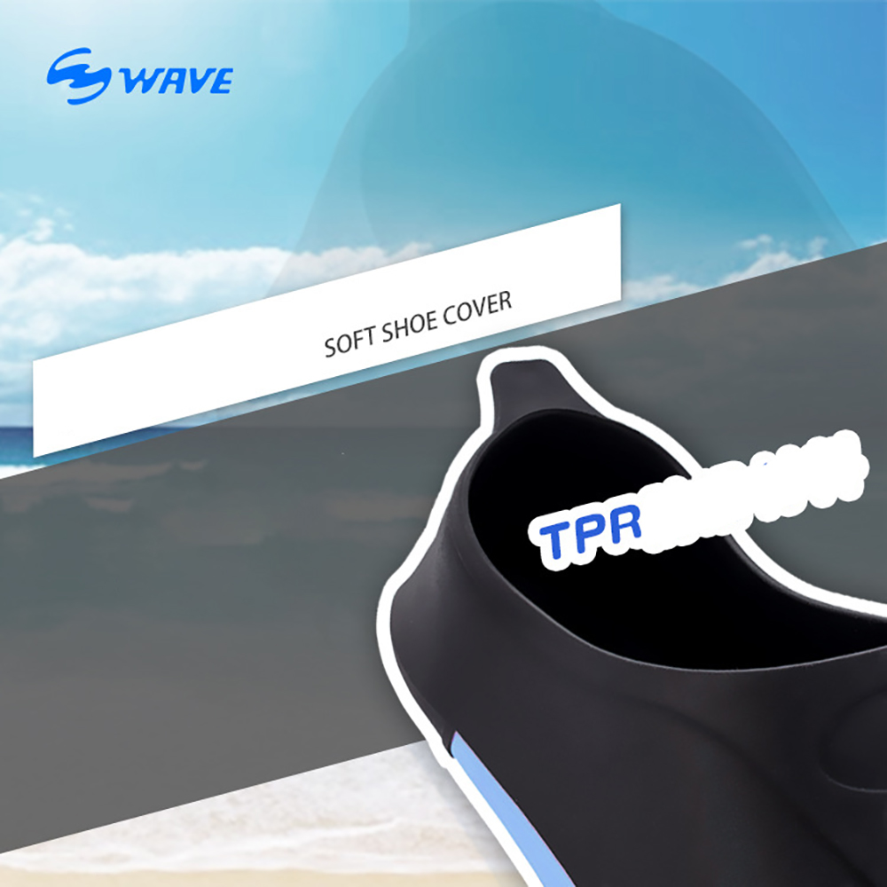 TPR Non-Slip Diving Fins Silic - огляд і ціна Swim Fin Short Blade