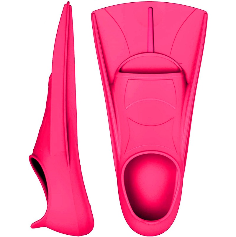 Solid Color Short Silicone Fro - огляд і ціна Swim Fin Short Blade