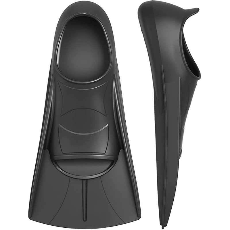 Solid Color Short Silicone Fro - огляд і ціна Swim Fin Short Blade