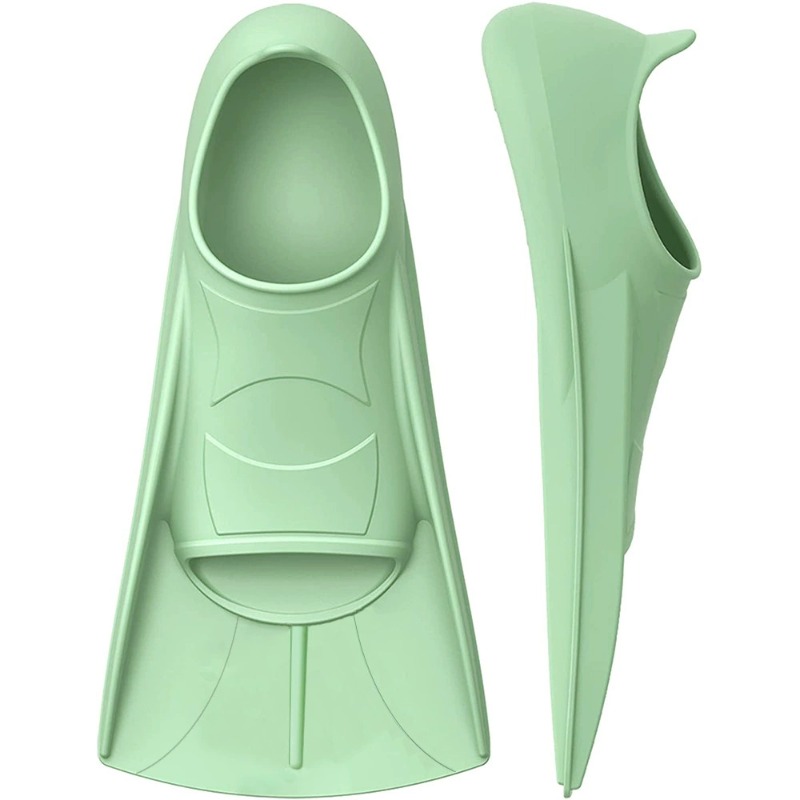 Solid Color Short Silicone Fro - огляд і ціна Swim Fin Short Blade