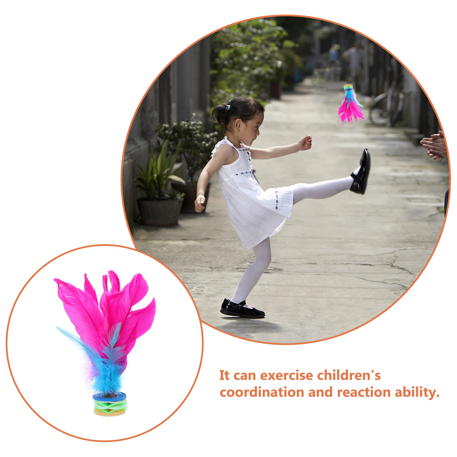 2Pcs Shuttlecock Kick Shuttlec - огляд і ціна Sports Equipment In Chinese