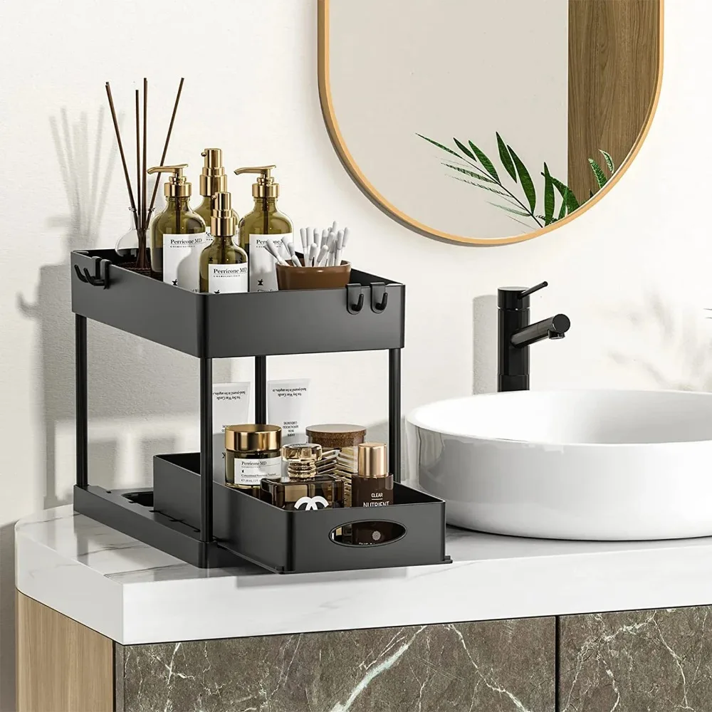 2 Tier Under Sink Sliding Stor - огляд і ціна Sports Equipment Cabinet